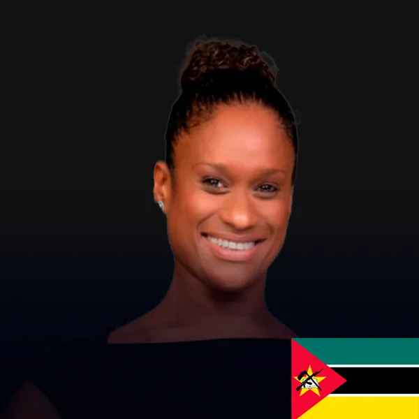 Marcia, palestrante do Congresso (Moçambique)