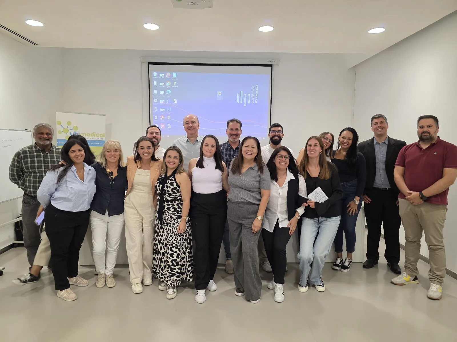 Participantes do Human Connect reunidos na Universidade da Beira Interior