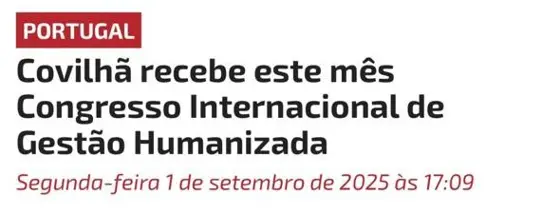 Bom Dia: Covilhã recebe Congresso Internacional